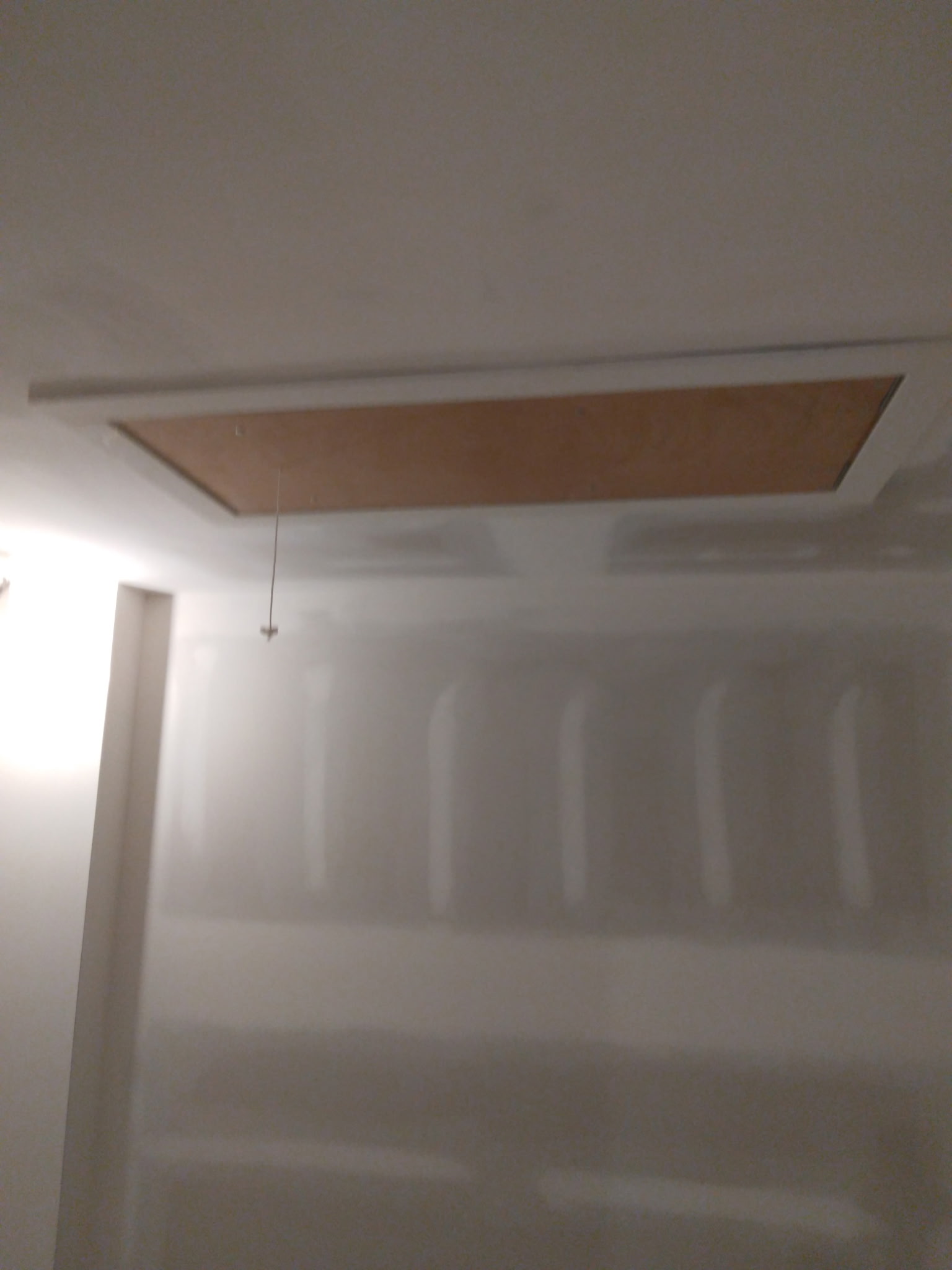 Room renovation — drywall & ceiling work