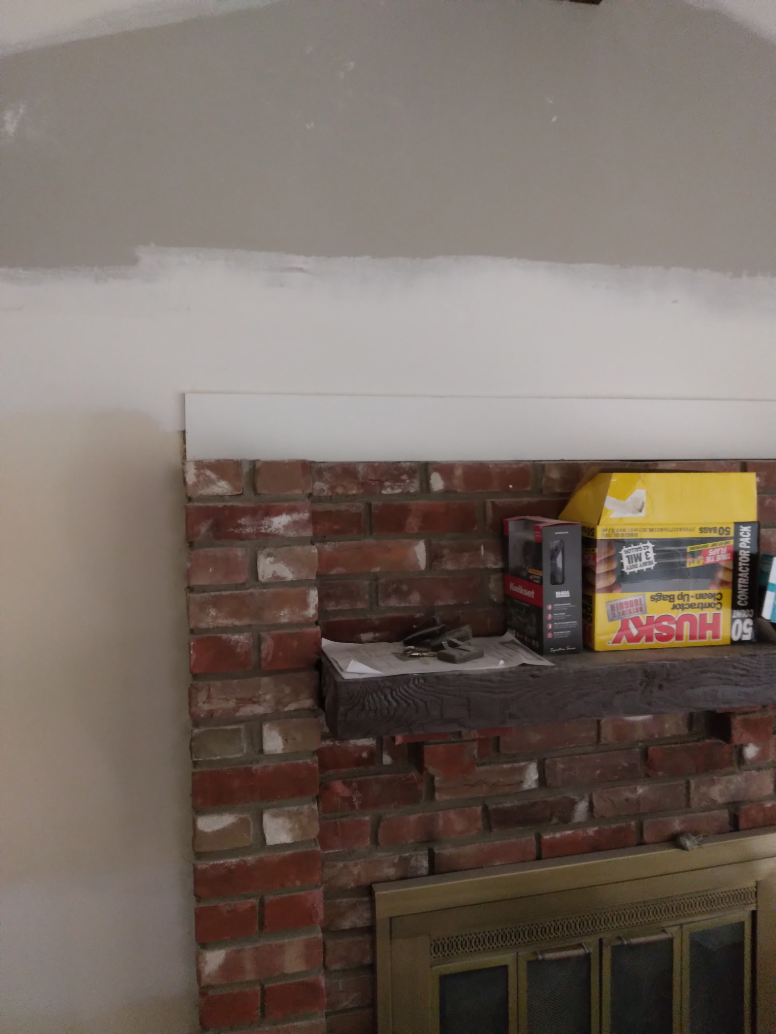 Fireplace & interior remodel